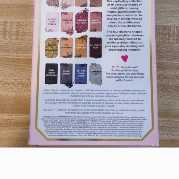 Too Faced pretty rich eyeshadow palette - Picture 3 of 3